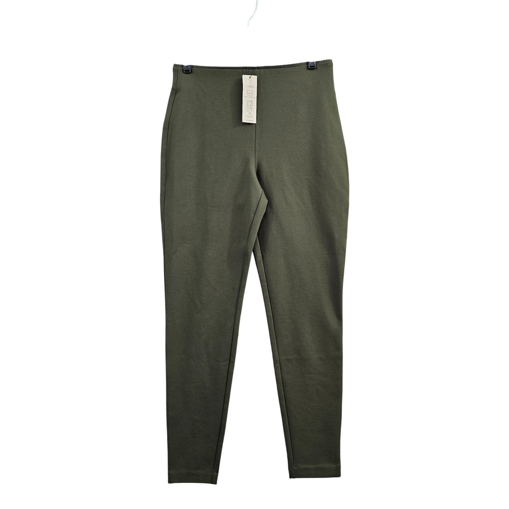 Banana‎ Republic High Rise Skinny Pants Womens Small Olive Green Compression NWT